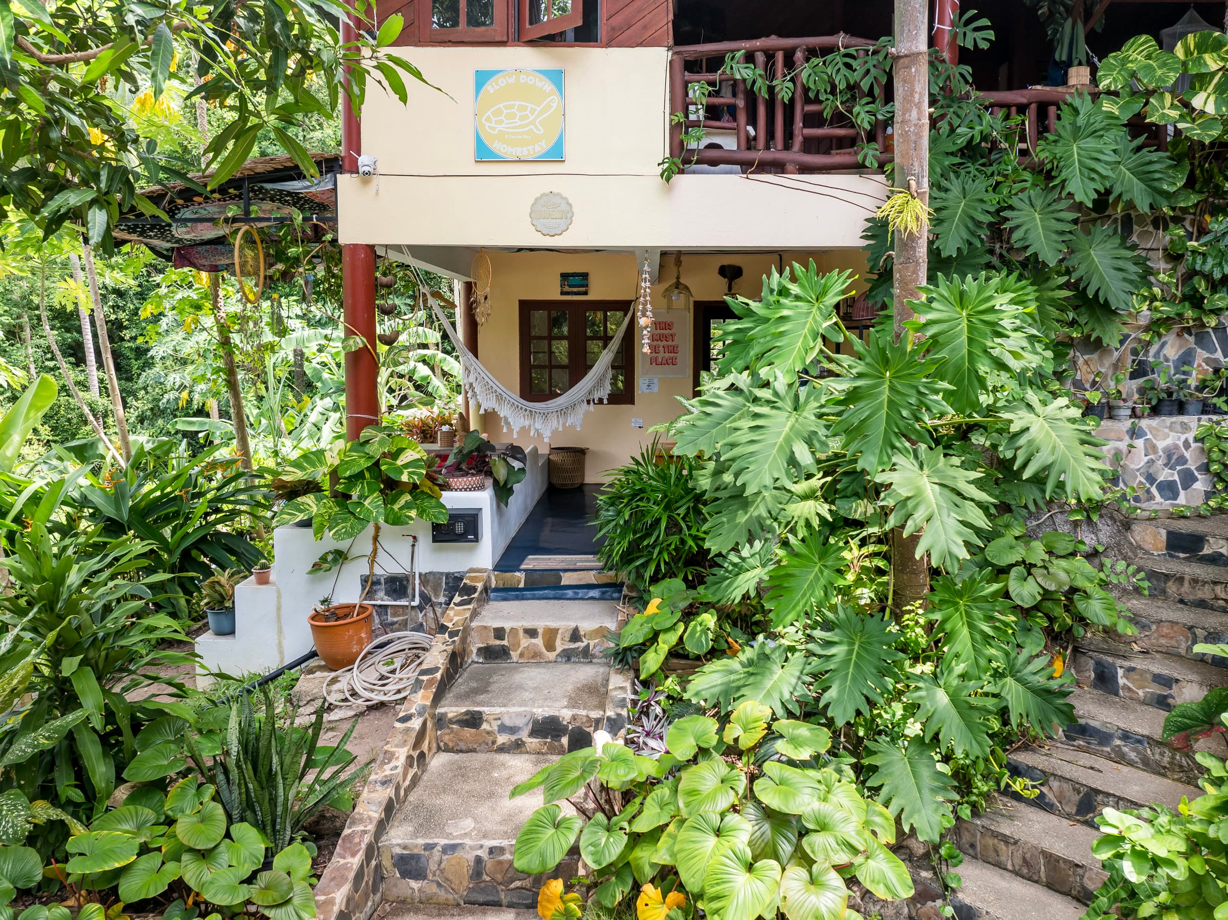Unit 2 garden studio entrance